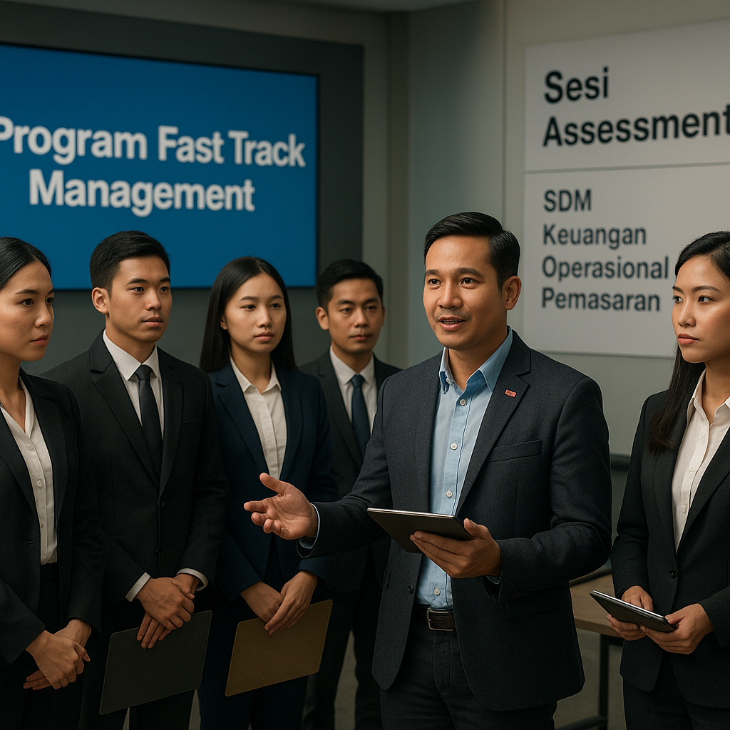 Program Fast Track Management Tawarkan Jalur Cepat Karir untuk Profesional Muda Berprestasi