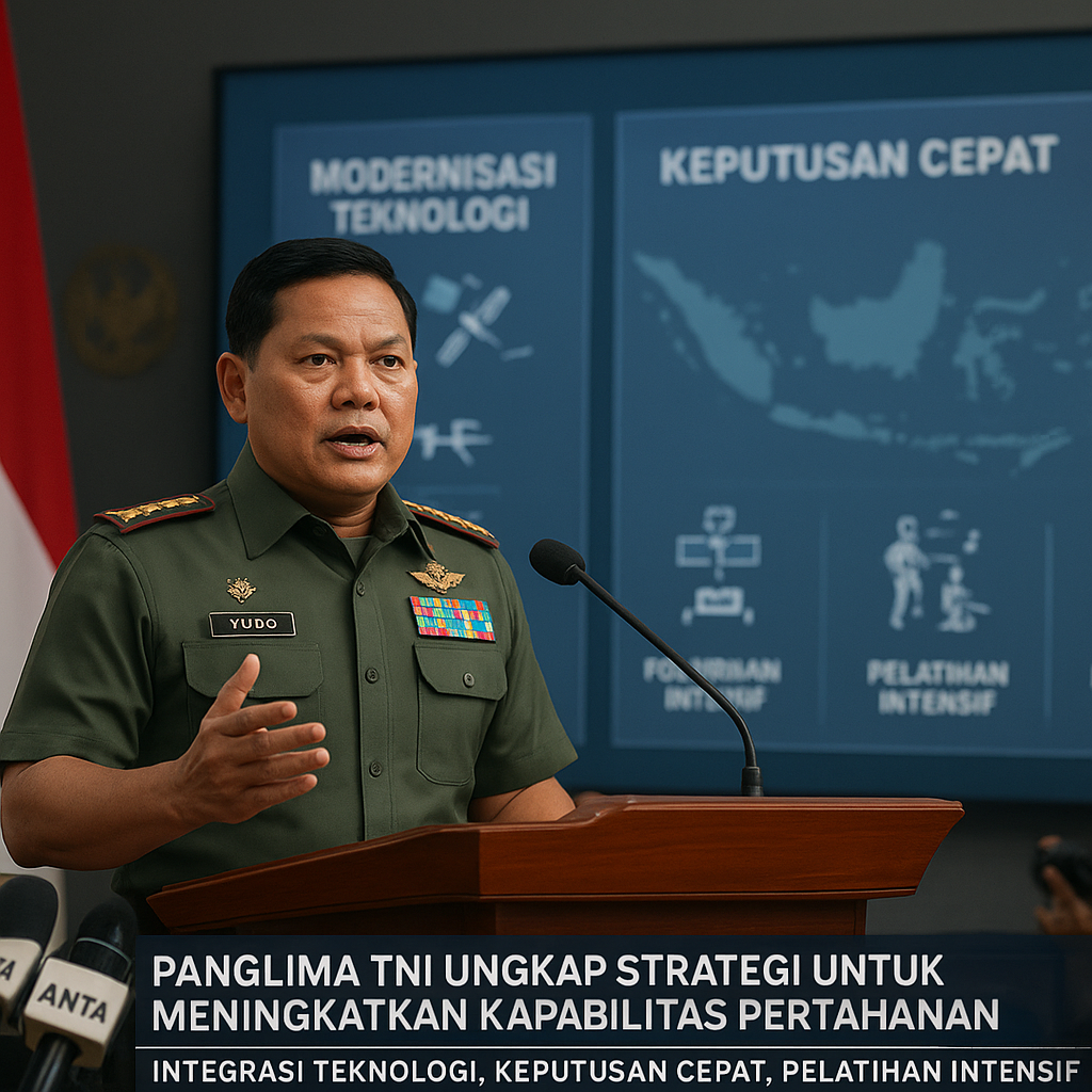 Panglima TNI Ungkap Strategi untuk Meningkatkan Kapabilitas Pertahanan