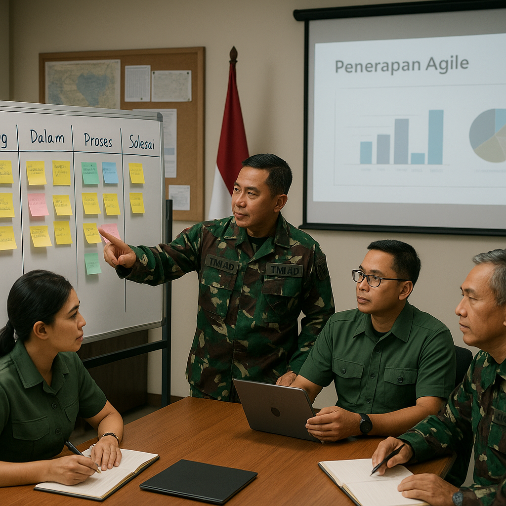 Penerapan 'Agile Methodology' di Lingkungan Militer: Studi Kasus Kodiklat TNI AD