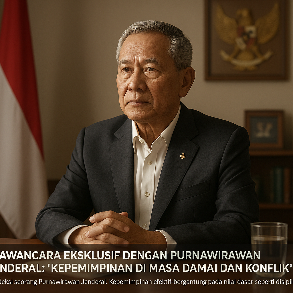 Wawancara Eksklusif dengan Purnawirawan Jenderal: 'Kepemimpinan di Masa Damai dan Konflik'