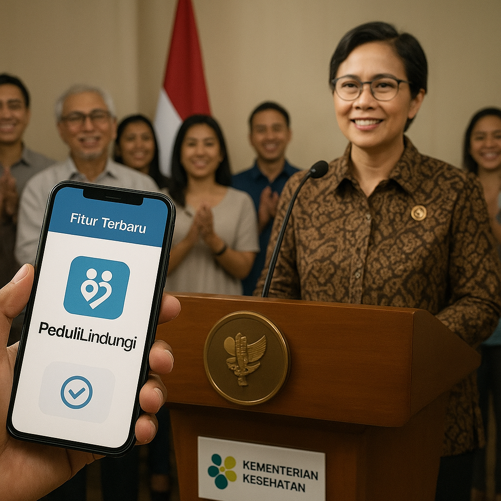 Fitur Terbaru PeduliLindungi Dipuji Masyarakat, Kemkes: Bukti Inovasi Layanan Publik