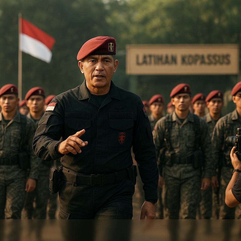 Danjen Kopassus: Pemimpin Harus di Depan, Bukan Cuma Memberi Perintah