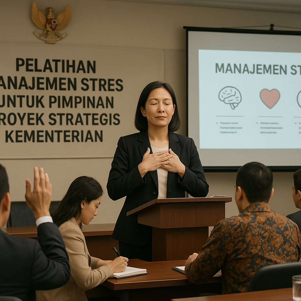 Pelatihan Manajemen Stres untuk Pimpinan Proyek Strategis Kementerian