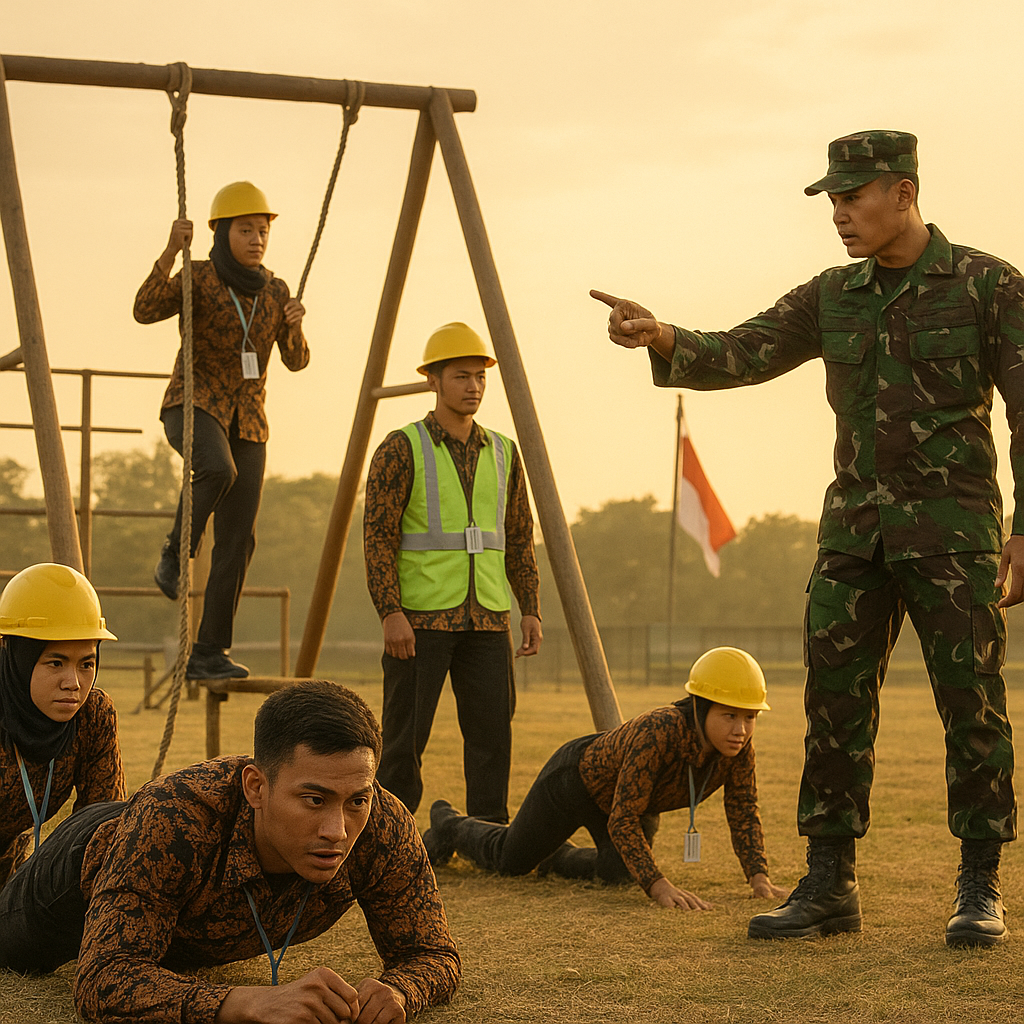 Latsarmil Komcad Jadi Penguatan Karakter dan Ketangguhan Aparatur Negara