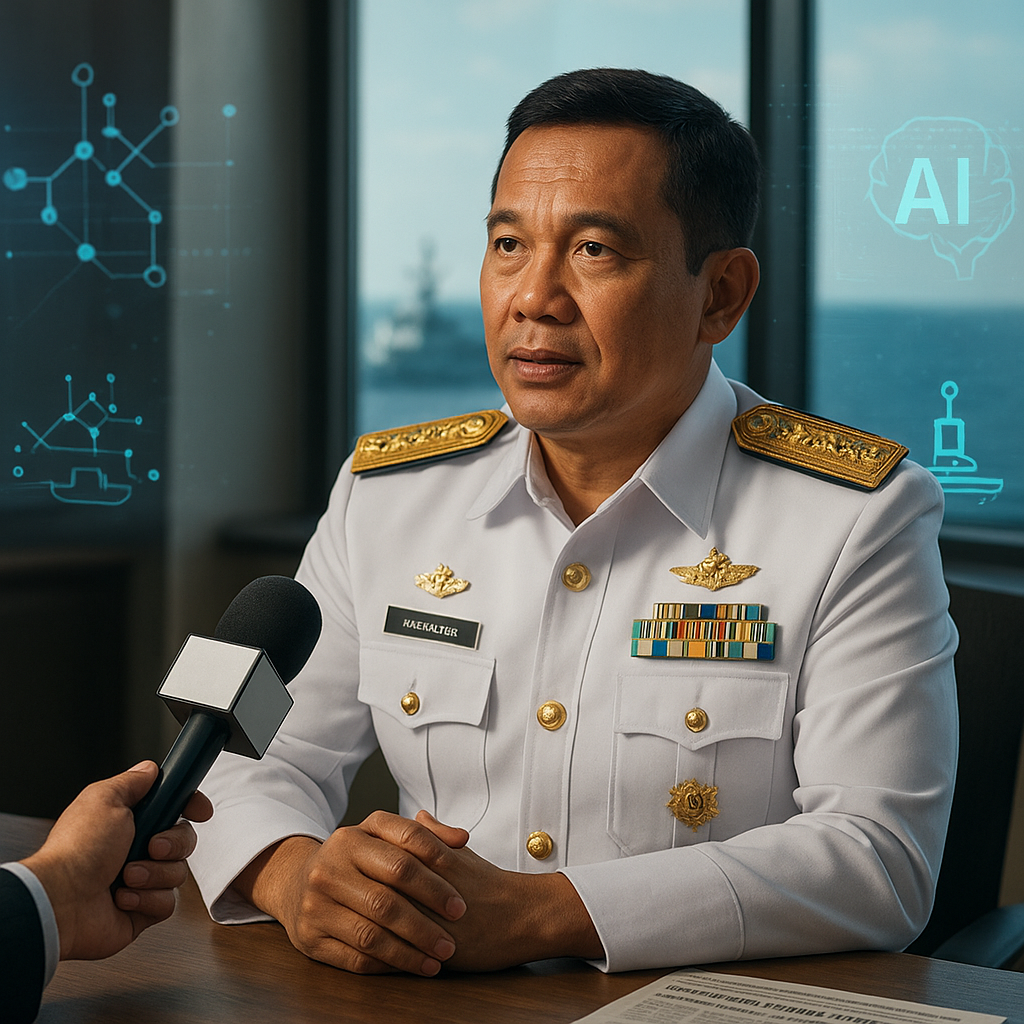 Wawancara dengan Laksamana tentang Integrasi Teknologi dalam Kepemimpinan Maritim