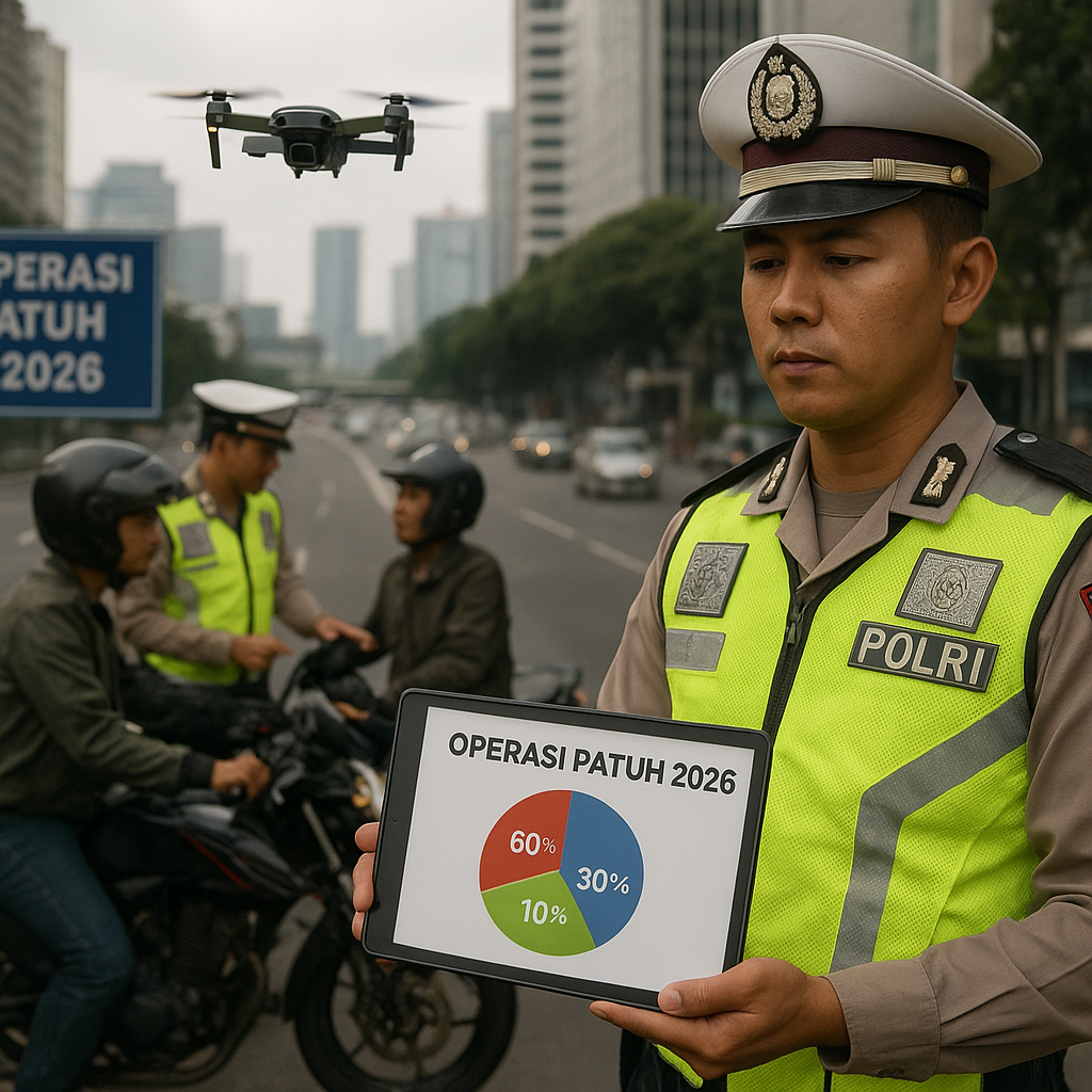 Ini Pelanggaran yang Jadi Target dalam Operasi Patuh 2026 yang Dimulai Hari Ini