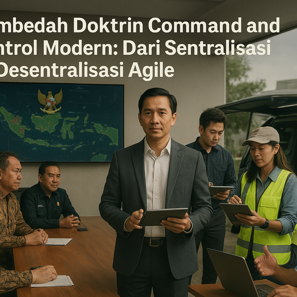 Membedah Doktrin Command and Control Modern: Dari Sentralisasi ke Desentralisasi Agile