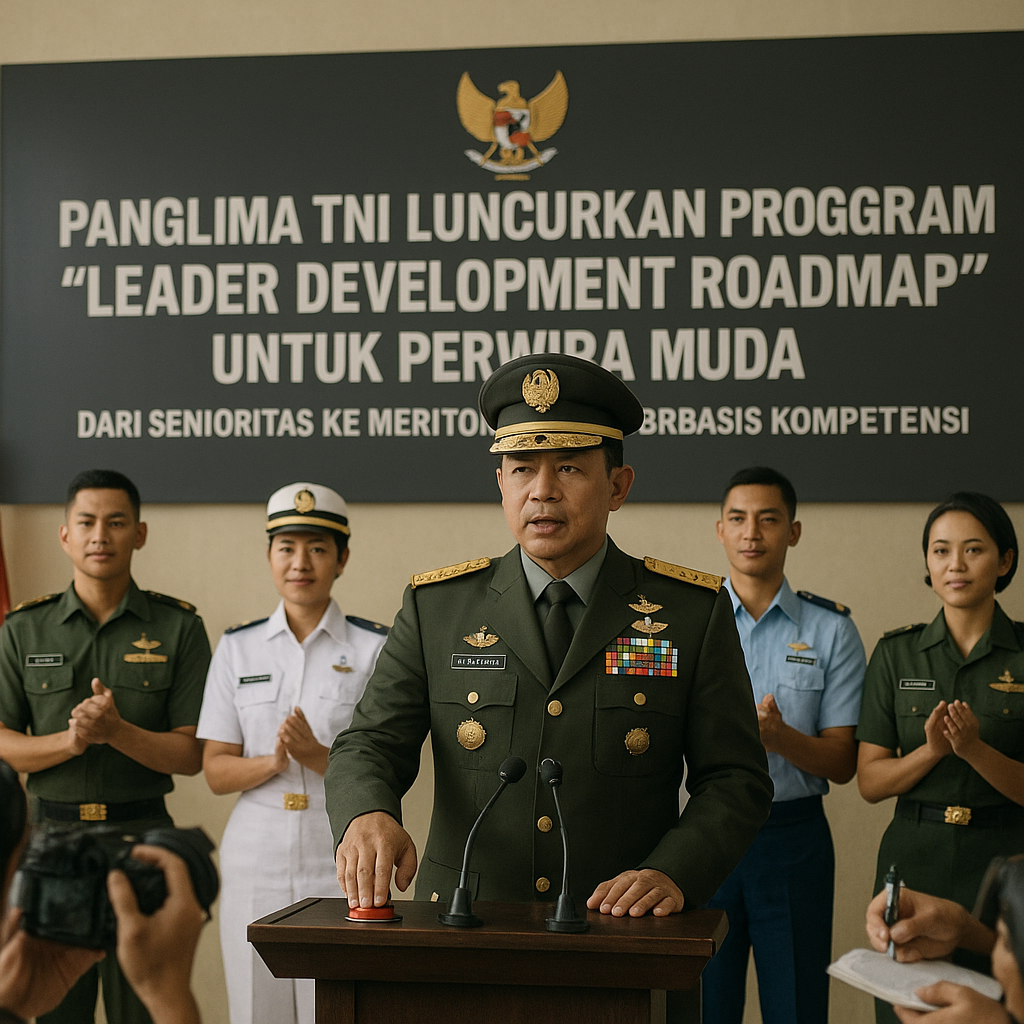 Panglima TNI Luncurkan Program 'Leader Development Roadmap' untuk Perwira Muda