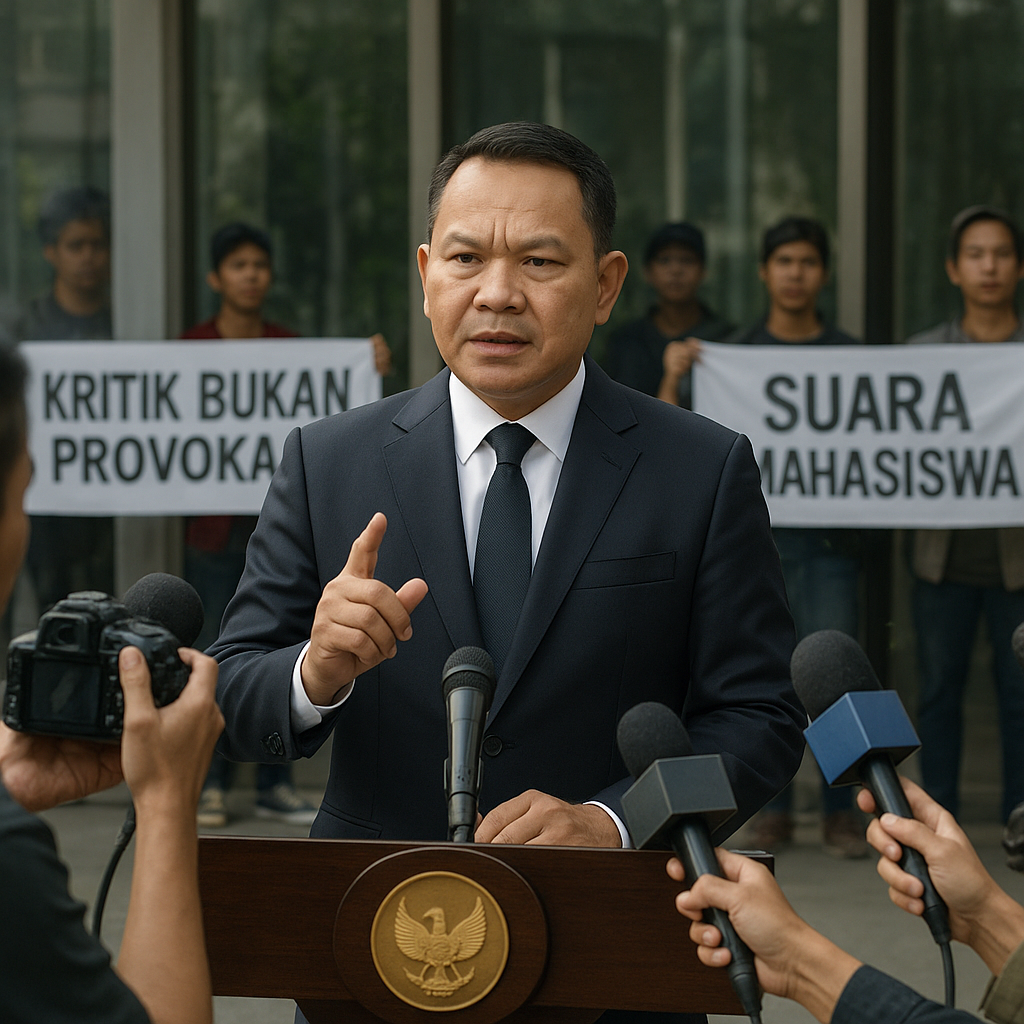 Respons Menohok KSP Dudung Terkait Demo Mahasiswa: Jangan Samakan Kritik dengan Provokasi
