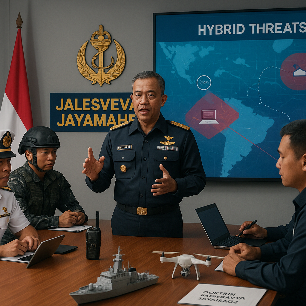 Antisipasi Ancaman Hibrida, Wakil KSAL Minta Doktrin TNI AL Harus Adaptif