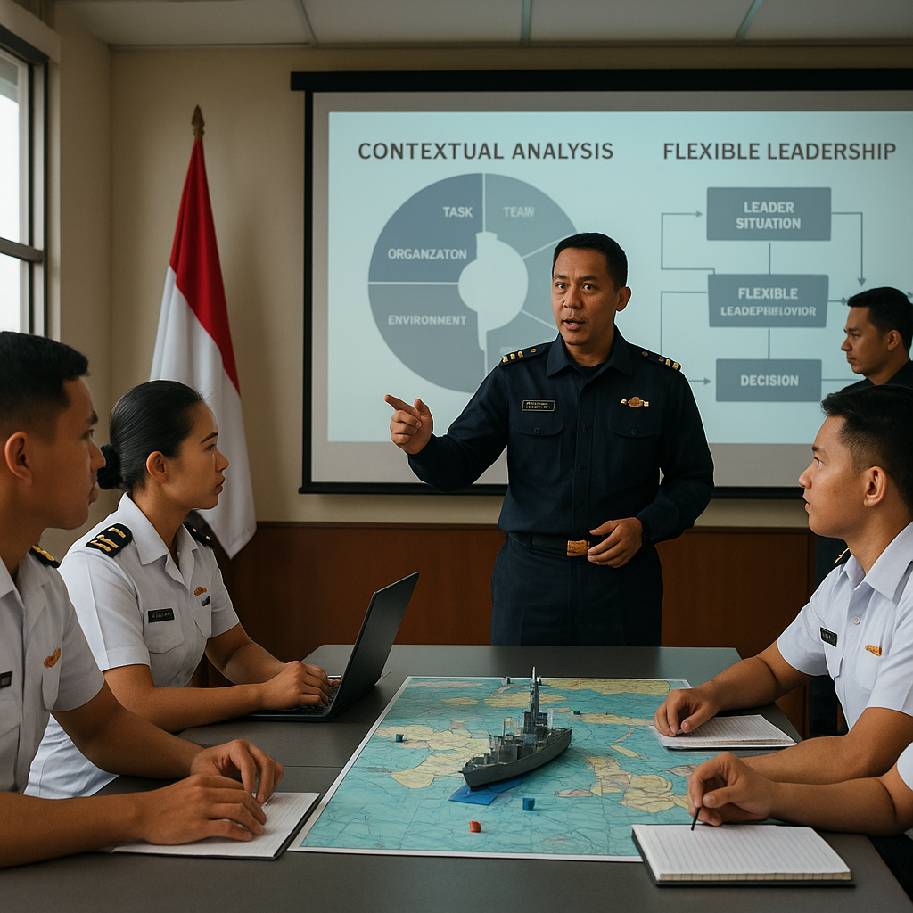 Pelatihan Kepemimpinan Situasional bagi Perwira Pertama TNI AL Digelar di Surabaya