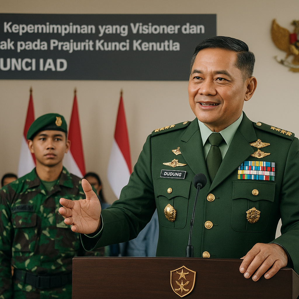 KSAD: Kepemimpinan yang Visioner dan Berpihak pada Prajurit Kunci Keberhasilan TNI AD