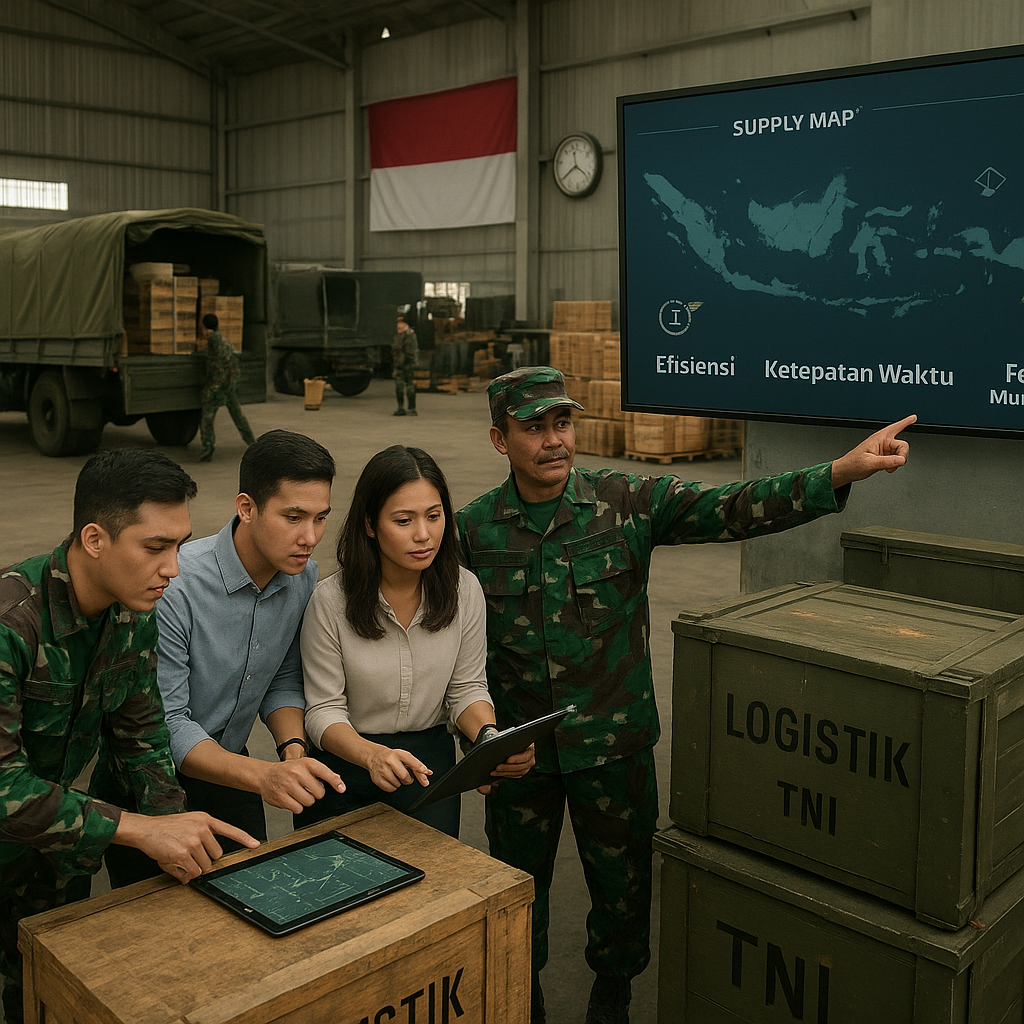 Pelatihan Manajemen Logistik TNI: Efisiensi dan Ketepatan Waktu sebagai Force Multiplier