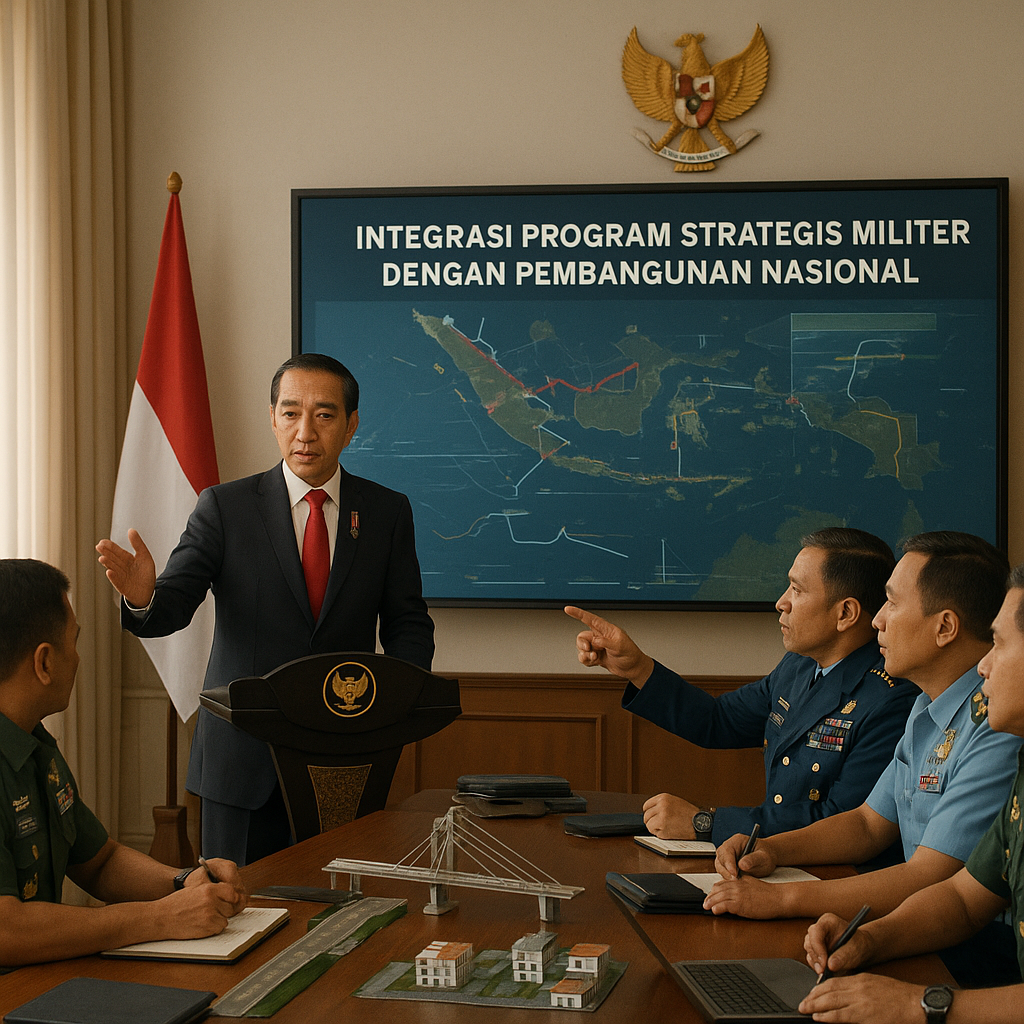 Briefing Presiden ke Pimpinan TNI: Integrasi Program Strategis Militer dengan Pembangunan Nasional