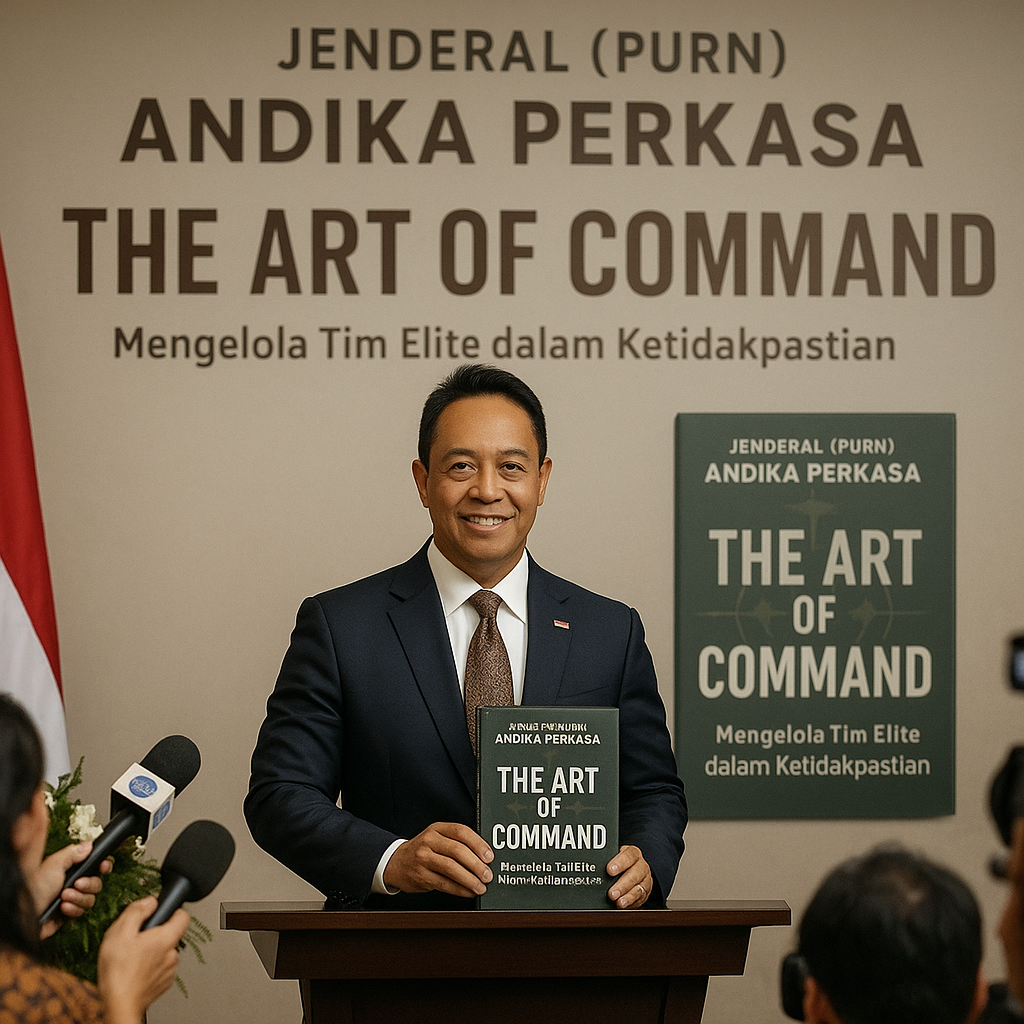 Peluncuran Buku 'The Art of Command' oleh Jenderal (Purn) Andika Perkasa: Mengelola Tim Elite dalam Ketidakpastian