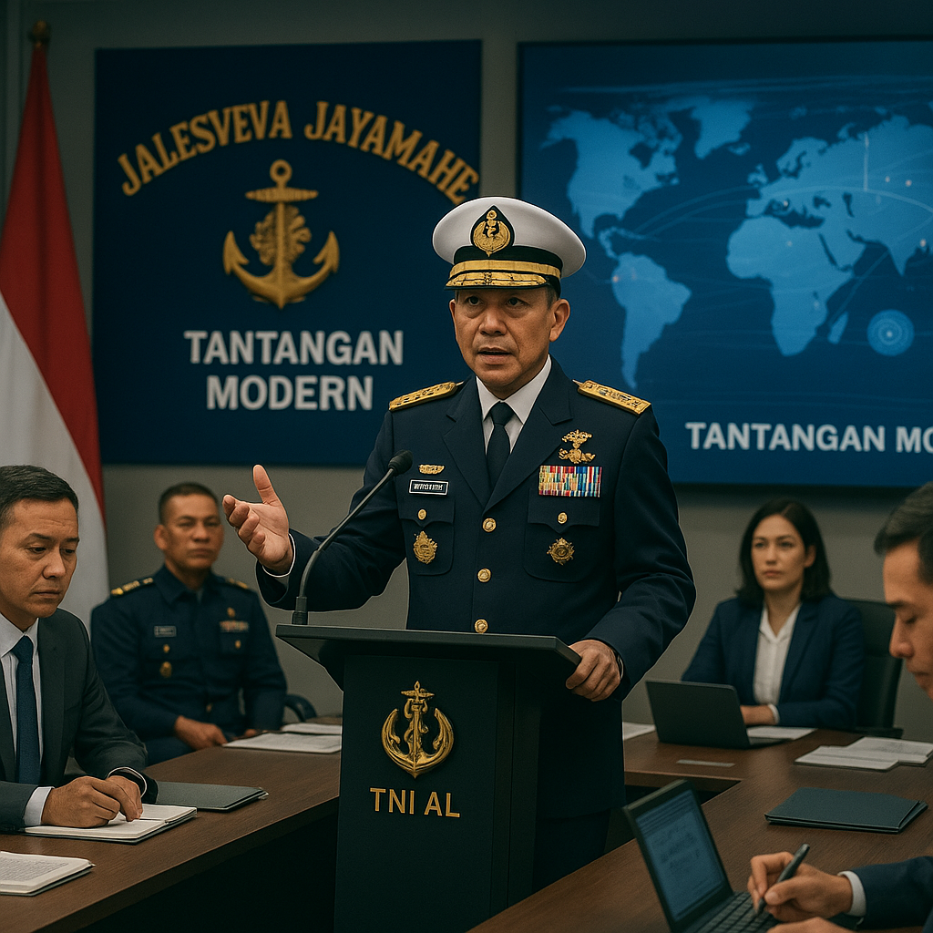 Wakasal Pimpin Penyempurnaan Doktrin Induk TNI AL 'Jalesveva Jayamahe' untuk Tantangan Modern