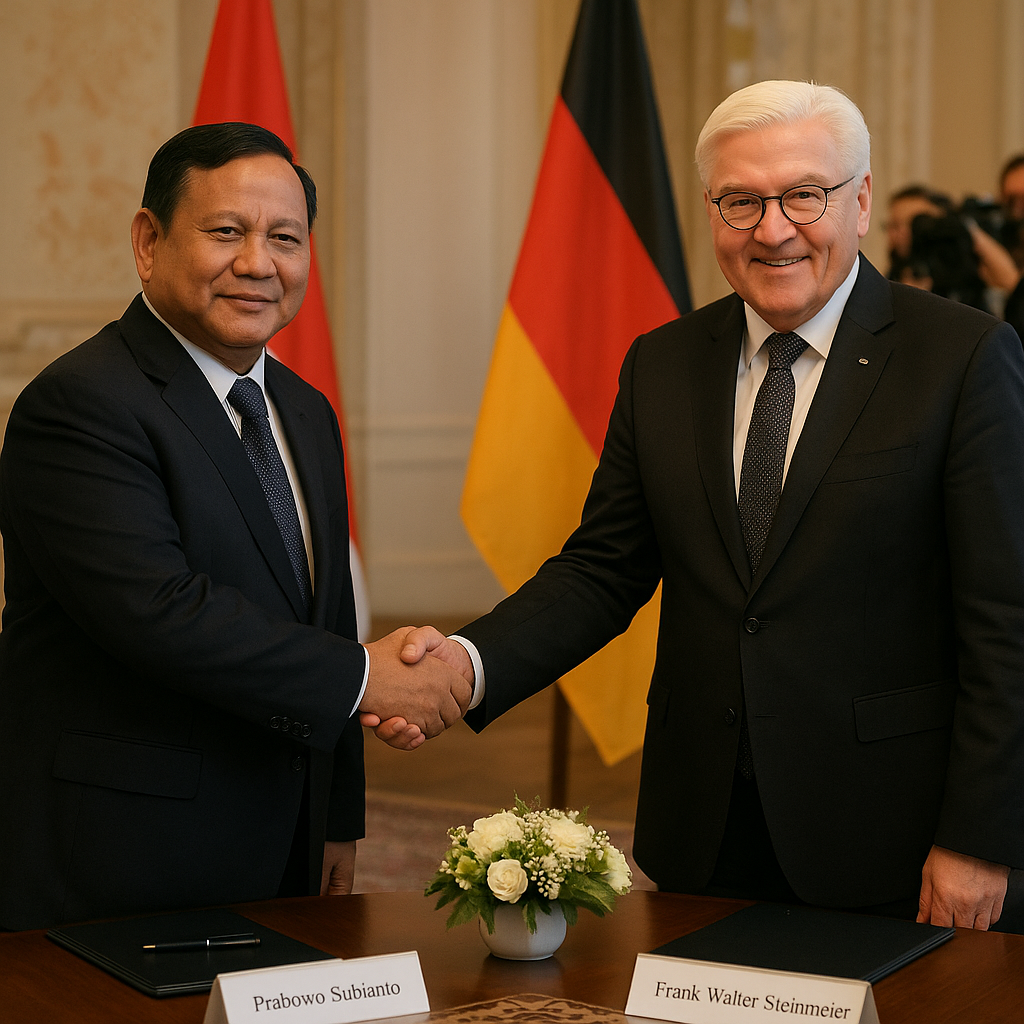 Prabowo dan Presiden Jerman Sepakat Perkuat Aliansi Strategis