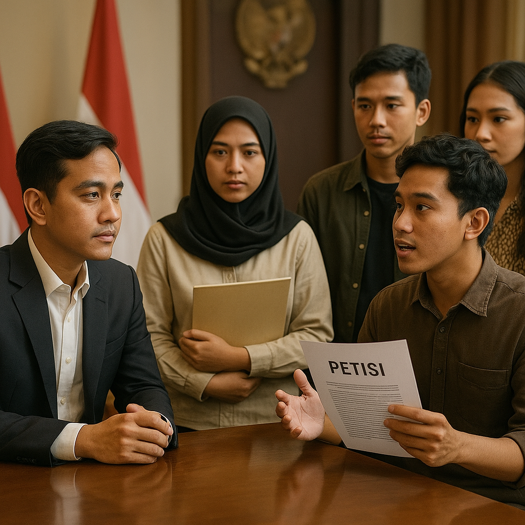 Wapres Gibran Terima Aspirasi Mahasiswa: Komitmen Evaluasi dan Perbaikan Kebijakan