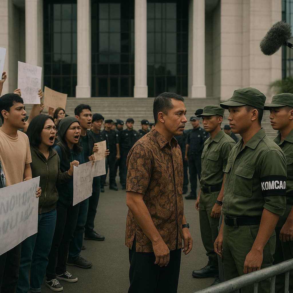 Debat Strategi Pengamanan: Wacana Pengerahan Komcad di Aksi Unjuk Rasa Menuai Kritik