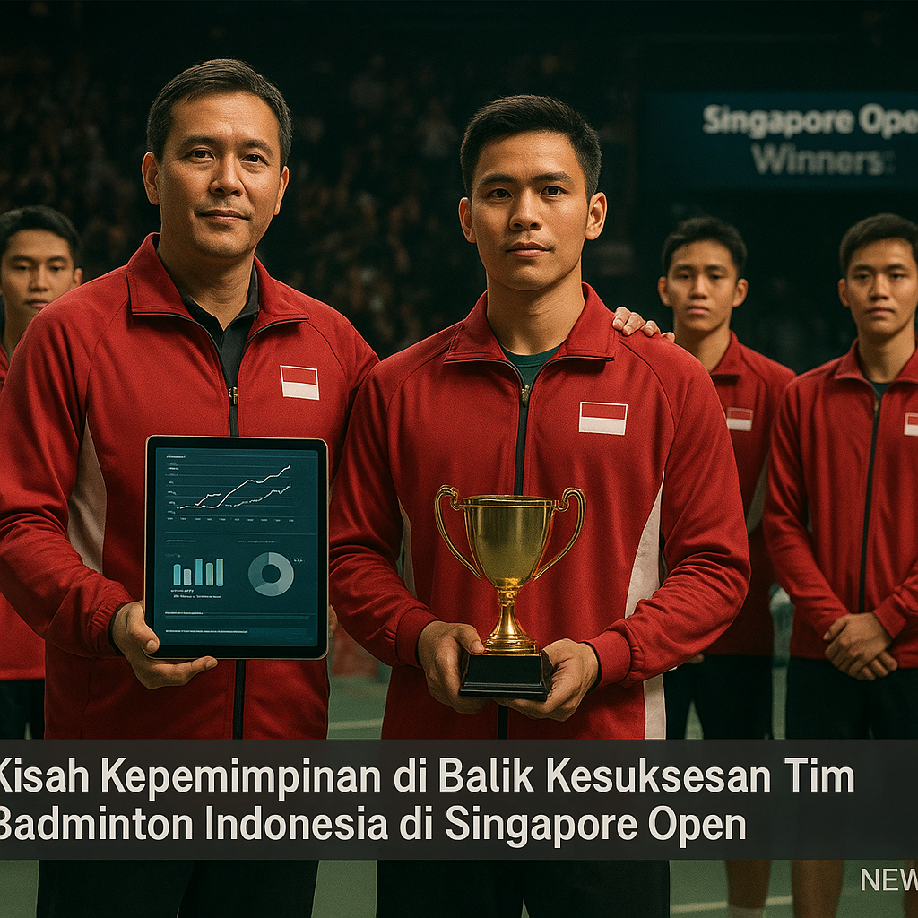 Kisah Kepemimpinan di Balik Kesuksesan Tim Badminton Indonesia di Singapore Open