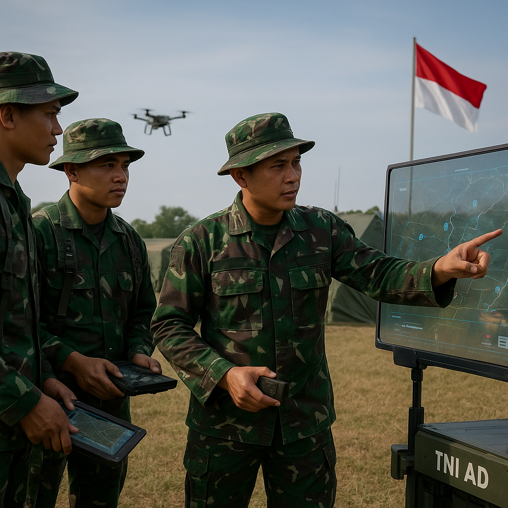 Tingkatkan Kualitas Prajurit, TNI AD Gelar Latihan Integrasi Teknologi Pertahanan Terpadu