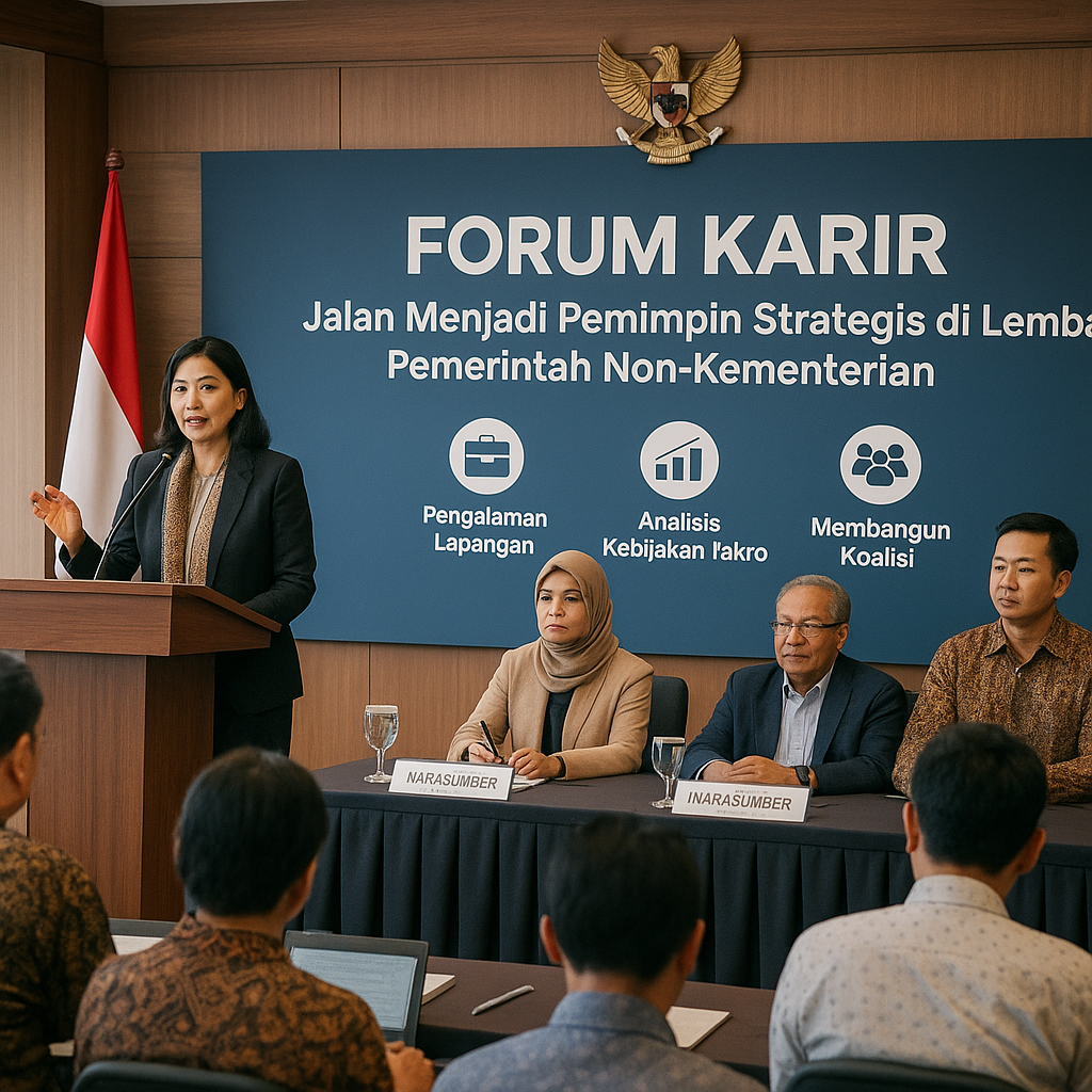 Forum Karir: Jalan Menjadi Pemimpin Strategis di Lembaga Pemerintah Non-Kementerian