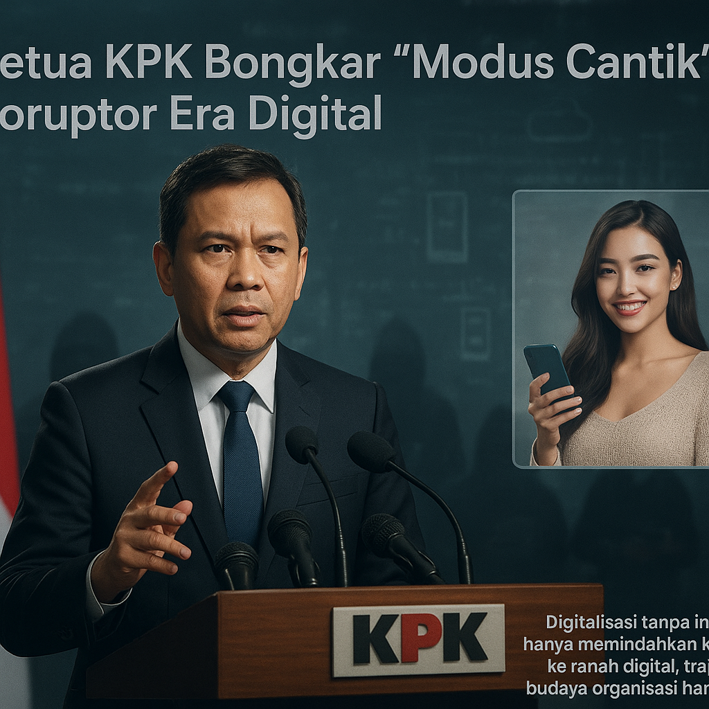 Ketua KPK Bongkar 'Modus Cantik' Koruptor Era Digital