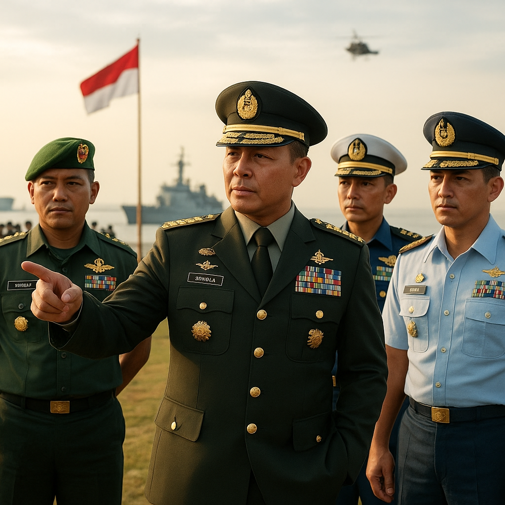Panglima TNI Tinjau Latihan Gabungan, Tekankan Sinergi dan Profesionalisme