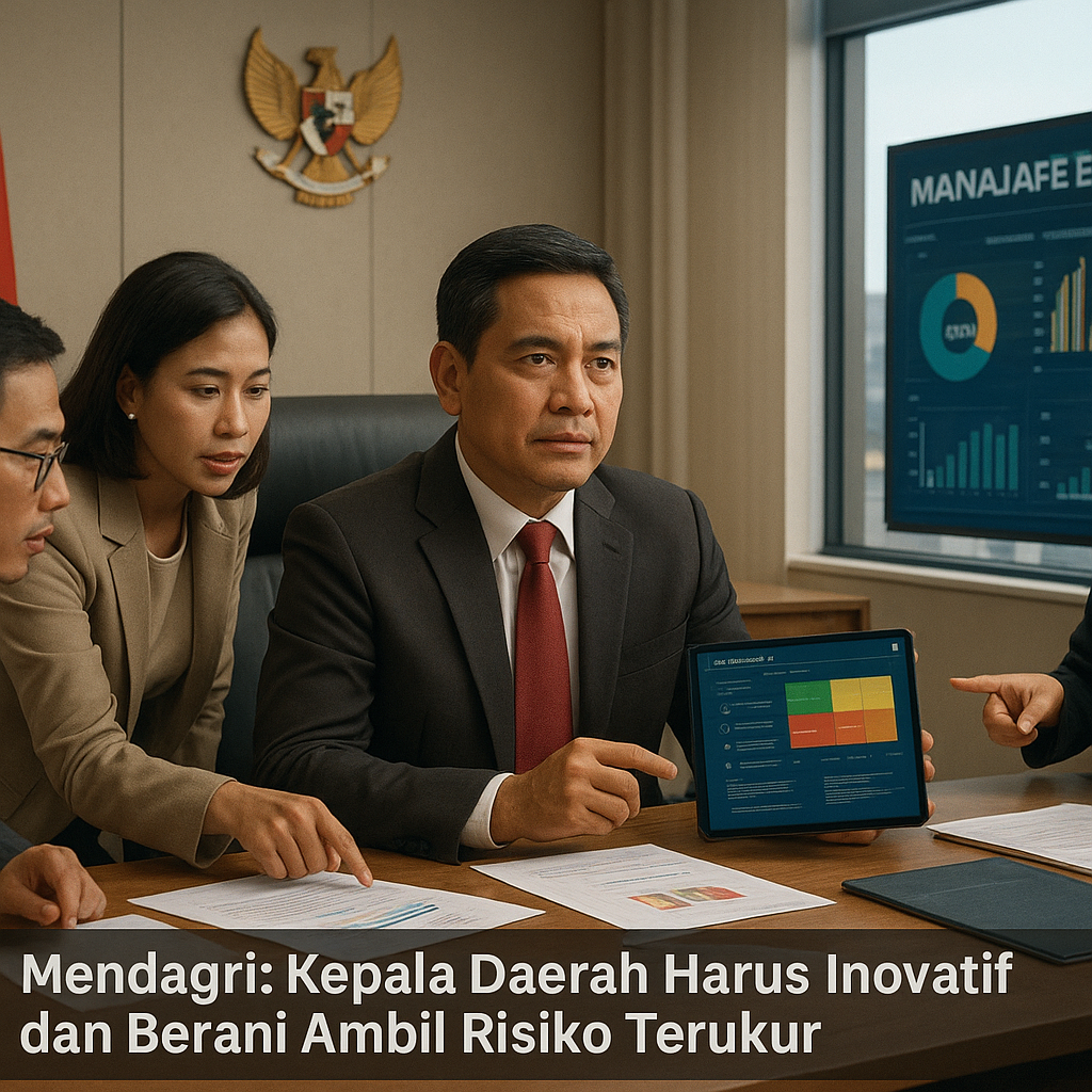Mendagri: Kepala Daerah Harus Inovatif dan Berani Ambil Risiko Terukur