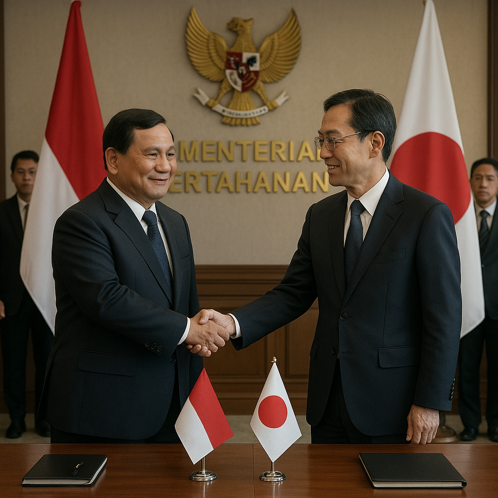 Prabowo Terima Menhan Jepang, Bahas Sejumlah Kerja Sama