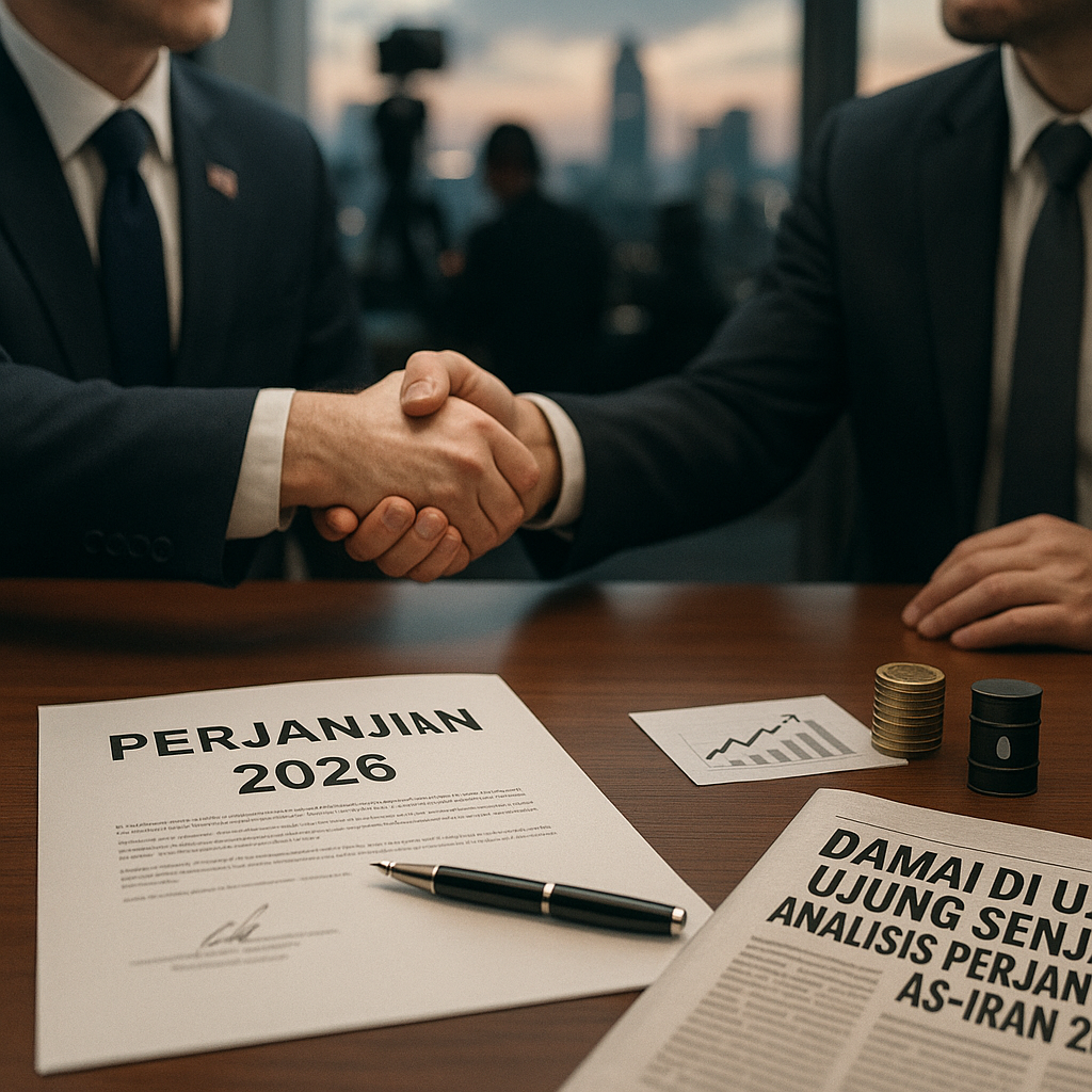 Damai Di Ujung Senjata: Analisis Perjanjian AS-Iran 2026