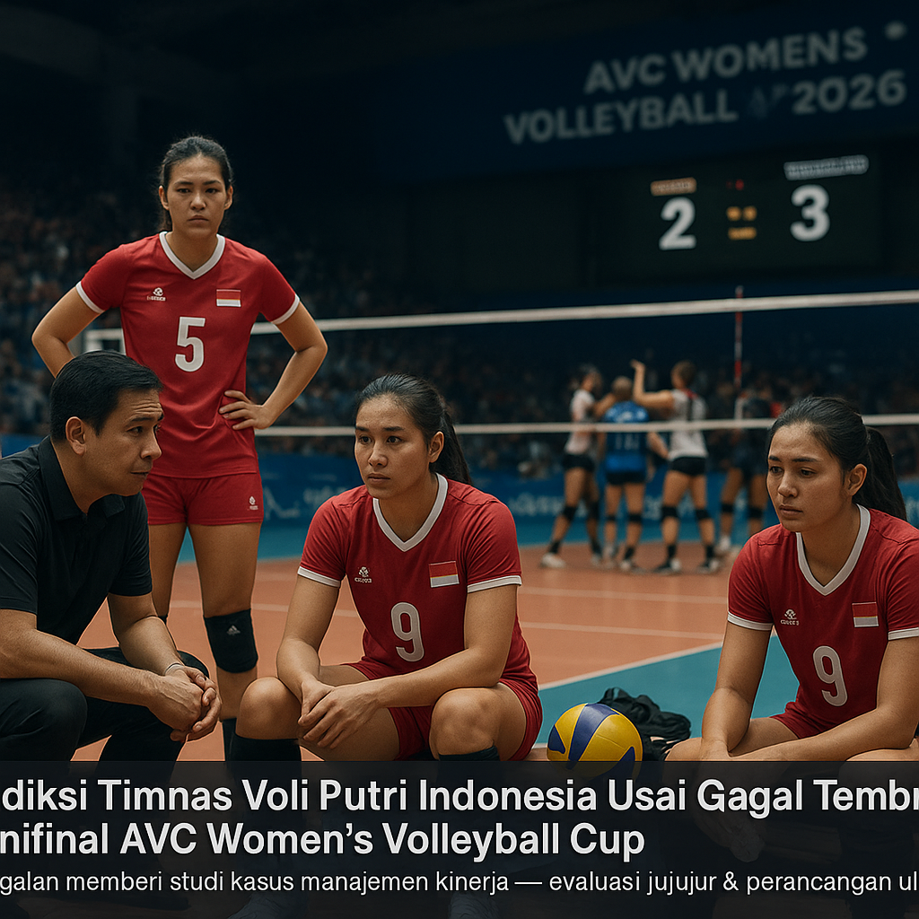 Prediksi Timnas Voli Putri Indonesia Usai Gagal Tembus Semifinal AVC Women's Volleyball Cup