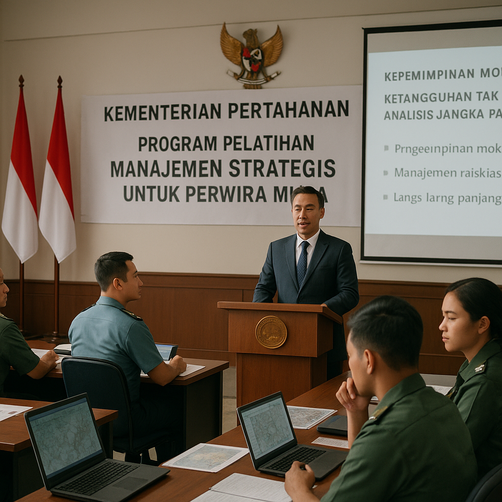 Kementerian Pertahanan Luncurkan Program Pelatihan Manajemen Strategis untuk Perwira Muda