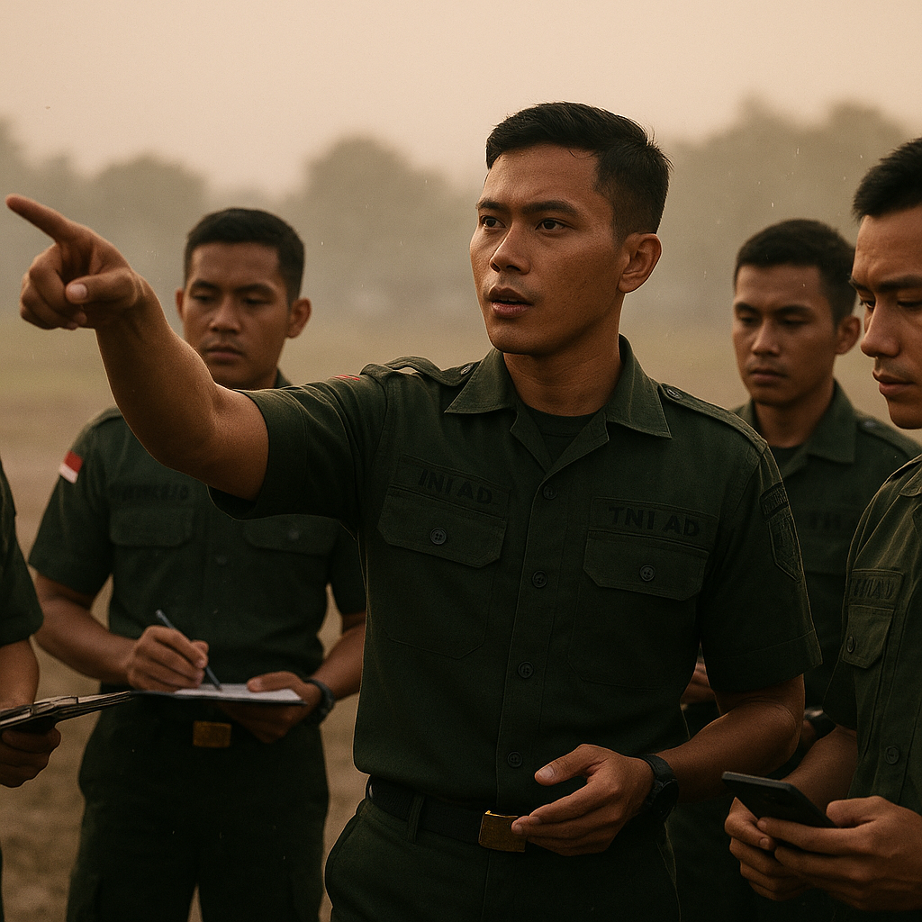 Pelatihan Kepemimpinan Bagi Perwira Muda TNI AD Fokus pada Komando di Situasi Ambigu