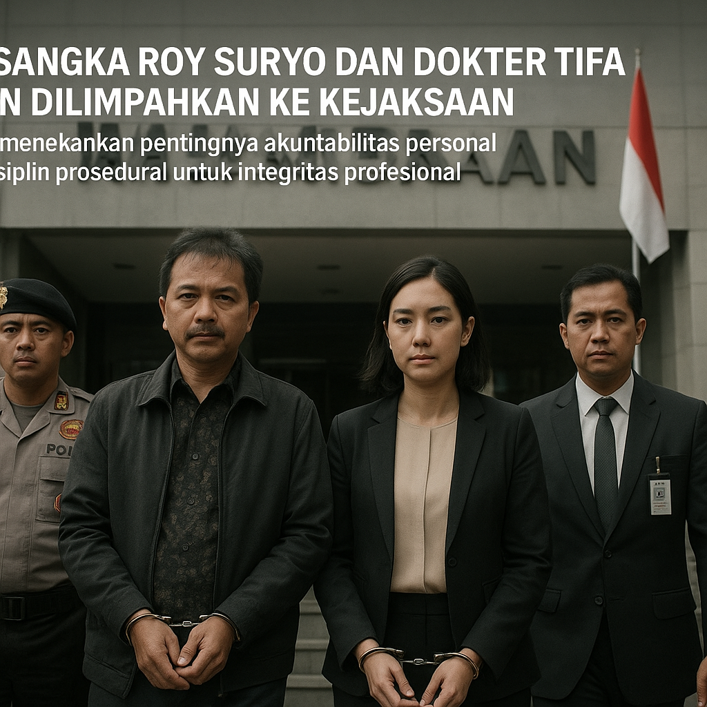 Tersangka Roy Suryo dan Dokter Tifa Akan Dilimpahkan ke Kejaksaan
