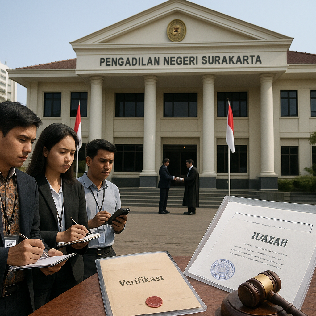 PT Jateng Kuatkan Putusan PN Solo Tolak Gugatan CLS Ijazah Jokowi