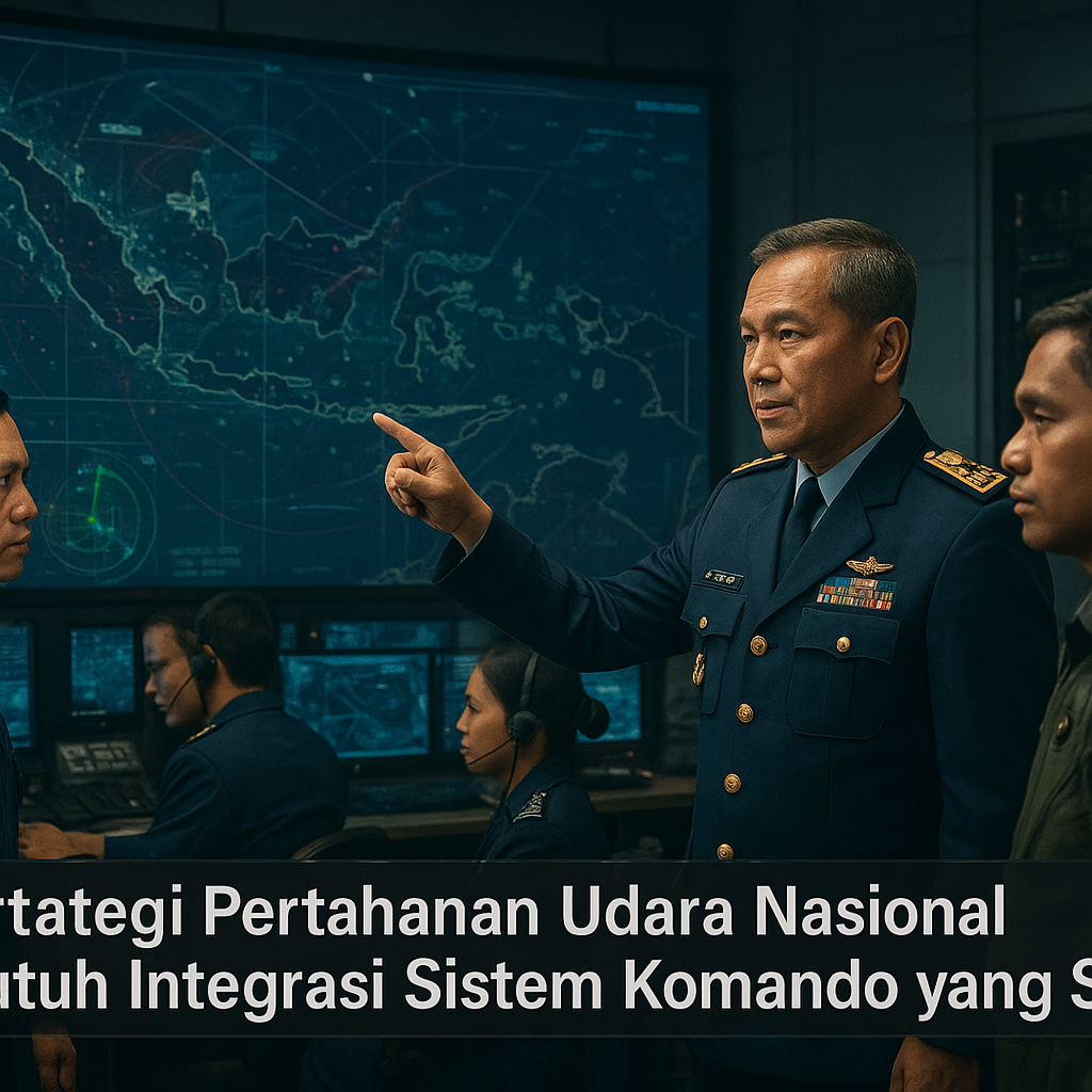 Strategi Pertahanan Udara Nasional Butuh Integrasi Sistem Komando yang Solid
