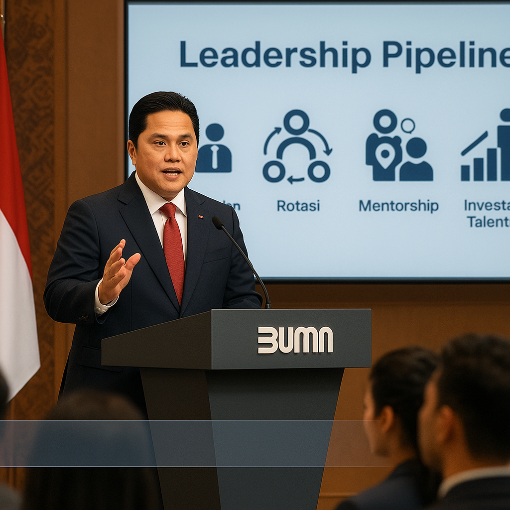 Menteri BUMN Erick Thohir Paparkan Strategi Pengembangan Talenta Muda