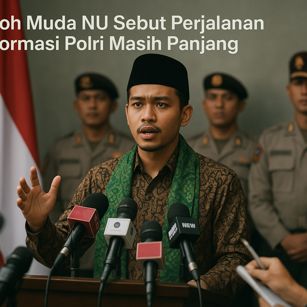 Tokoh Muda NU Sebut Perjalanan Reformasi Polri Masih Panjang