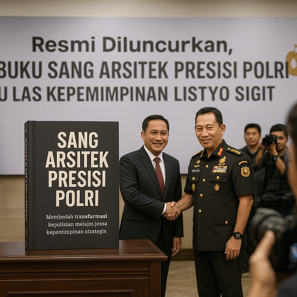 Resmi Diluncurkan, Buku Sang Arsitek Presisi Polri Ulas Kepemimpinan Listyo Sigit