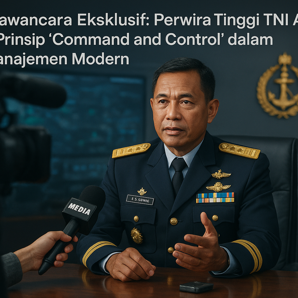 Wawancara Eksklusif dengan Perwira Tinggi TNI AL: Prinsip "Command and Control" dalam Manajemen Modern