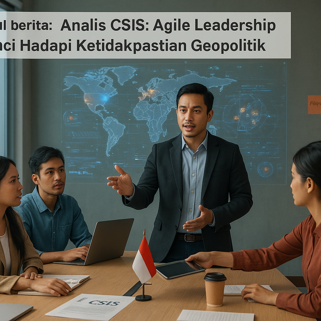 Analis CSIS: Agile Leadership Kunci Hadapi Ketidakpastian Geopolitik