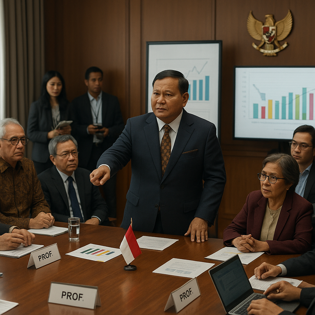Strategi Prabowo: Melibatkan Profesor di Posisi Strategis Pemerintahan