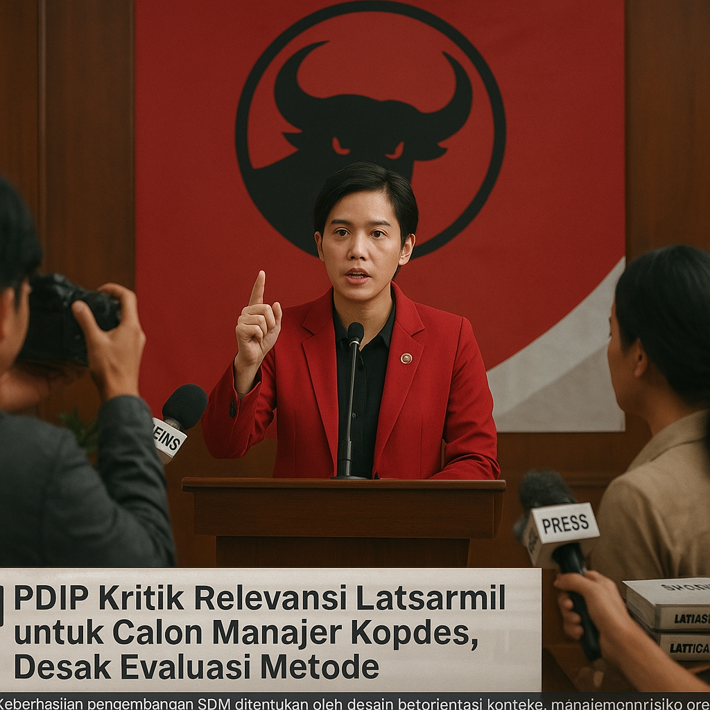 PDIP Kritik Relevansi Latsarmil untuk Calon Manajer Kopdes, Desak Evaluasi Metode