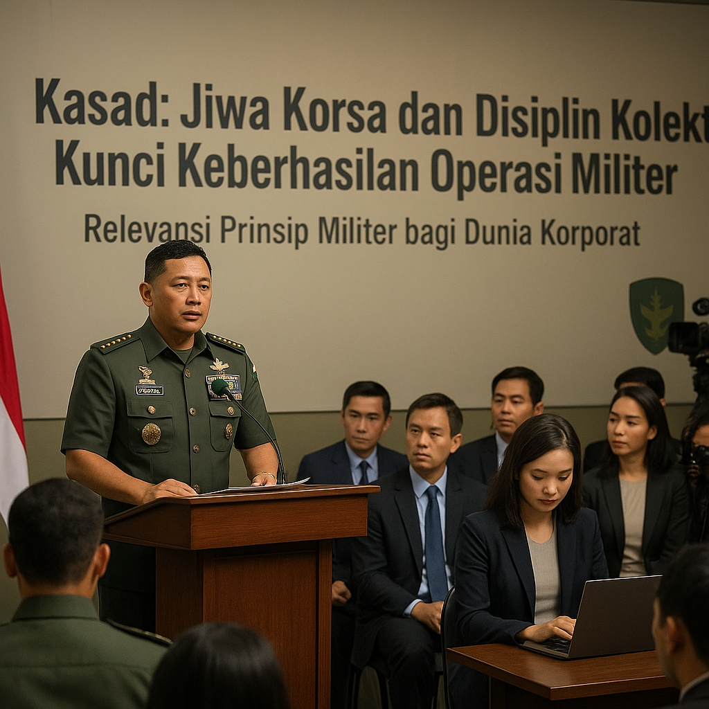 Kasad: Jiwa Korsa dan Disiplin Kolektif Kunci Keberhasilan Operasi Militer