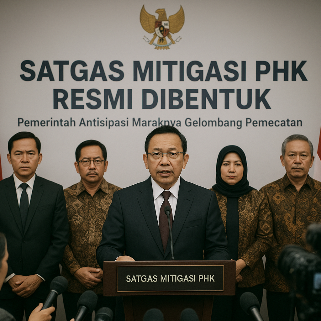 Satgas Mitigasi PHK Resmi Dibentuk, Pemerintah Antisipasi Maraknya Gelombang Pemecatan