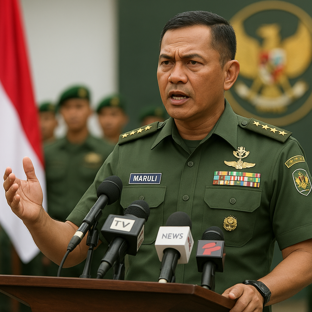 Kasad Jenderal Maruli Simanjuntak: Tentara Harus Jadi Contoh Integritas dan Disiplin