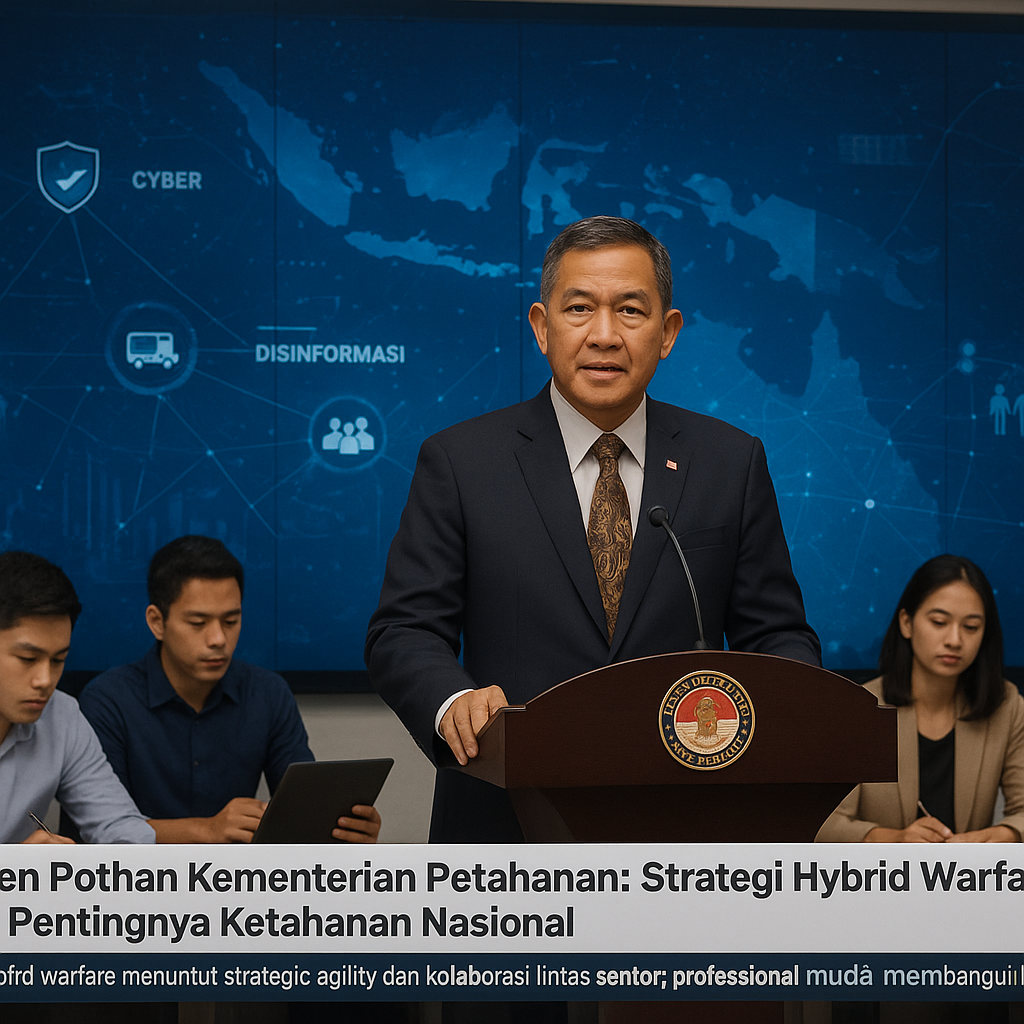 Dirjen Pothan Kementerian Pertahanan: Strategi Hybrid Warfare dan Pentingnya Ketahanan Nasional