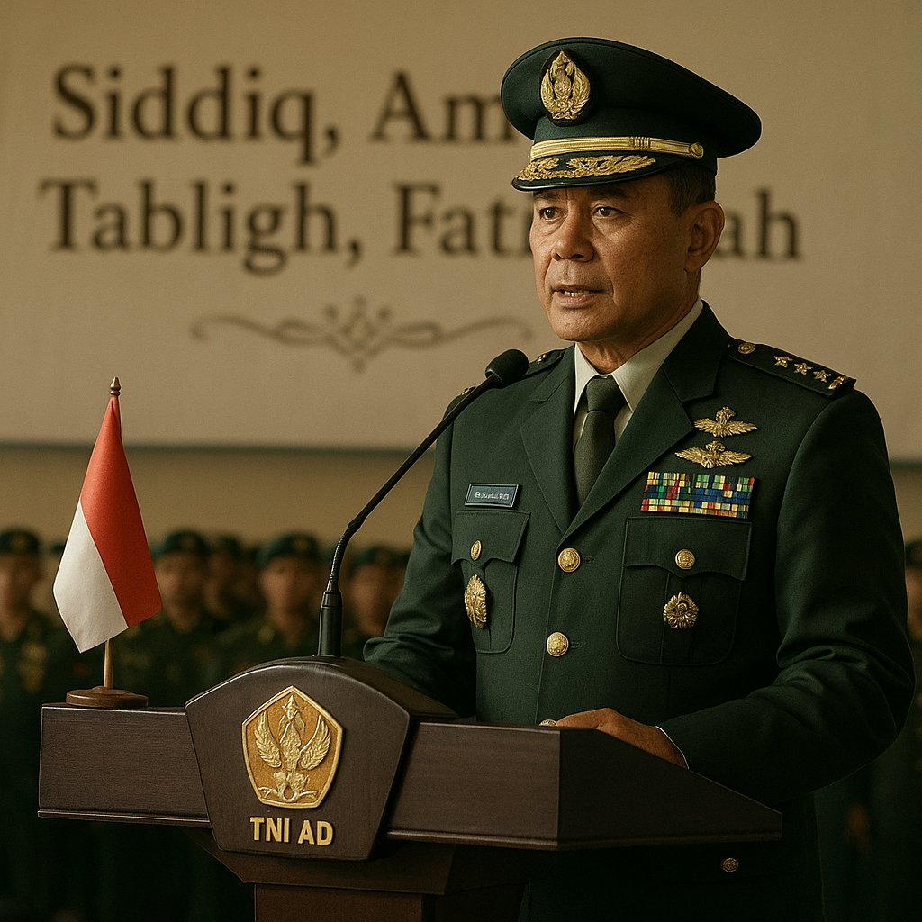 KSAD: Kepemimpinan Prajurit Harus Dicontohi dari Sifat-sifat Nabi Muhammad