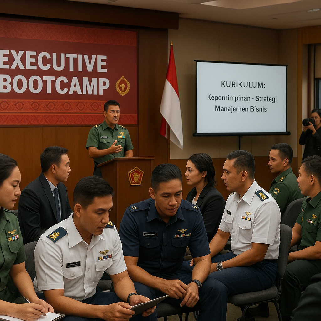 Militer Luncurkan Program 'Executive Bootcamp' untuk Perwira Menengah